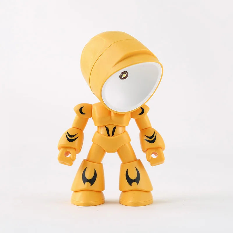 GlowTrooper desk lamp in robot style