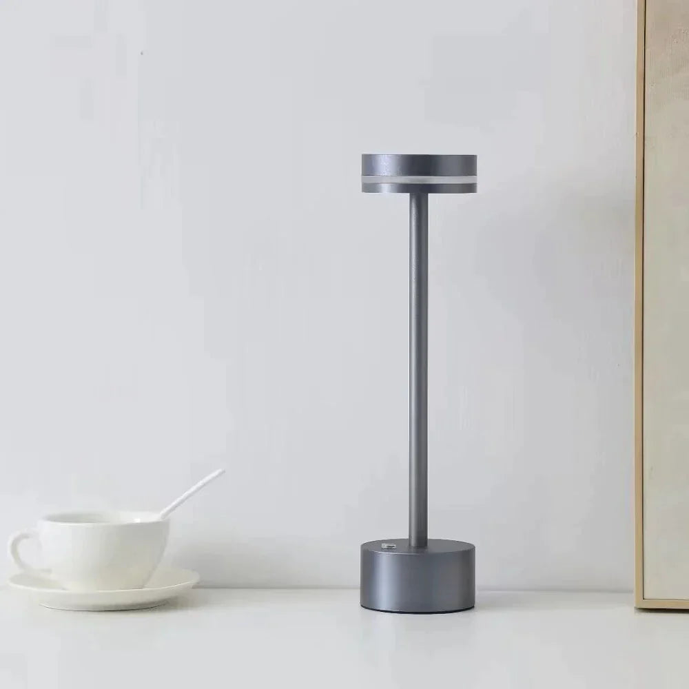 Cosmic Elegance Cordless Table Lamp Portable Rechargeable LED