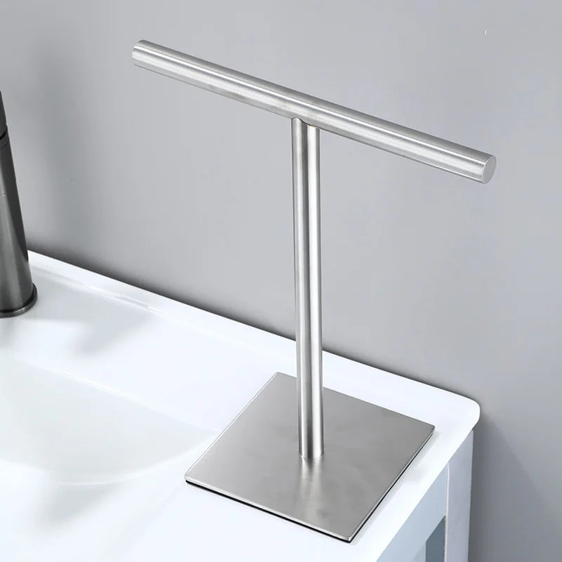 Movable Hand Towel Stand Space-Saving Free-Standing Holder