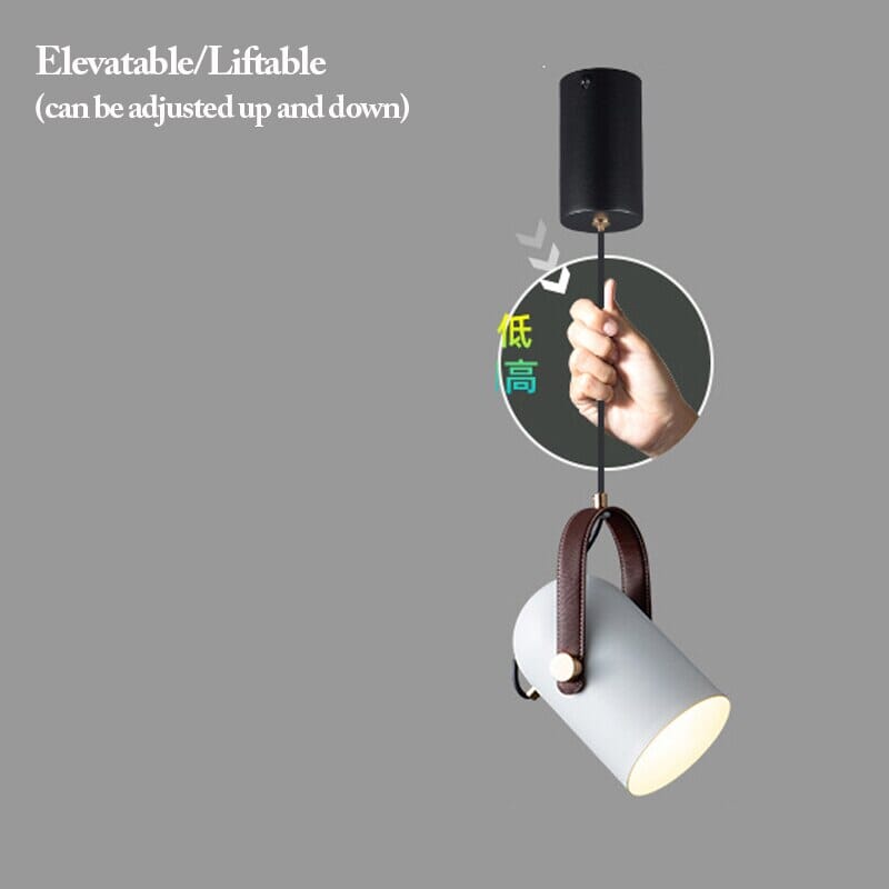 Adjustable Rotatable Pendant Light from Kitchen to Living Room