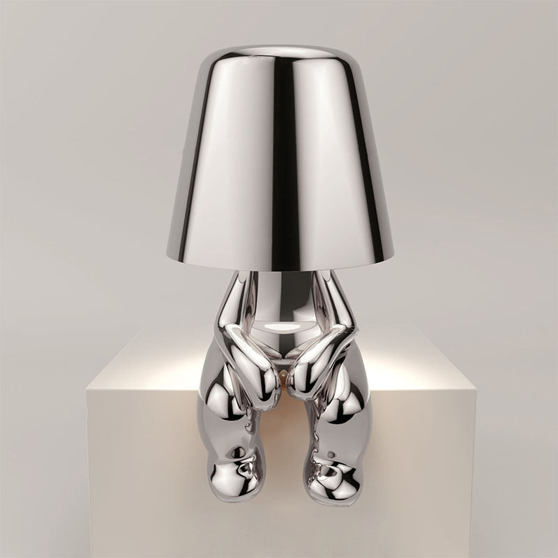 Modern Rechargeable LED Table Lamp Stylish Ambient Lighting