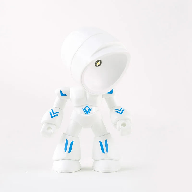 GlowTrooper desk lamp in robot style