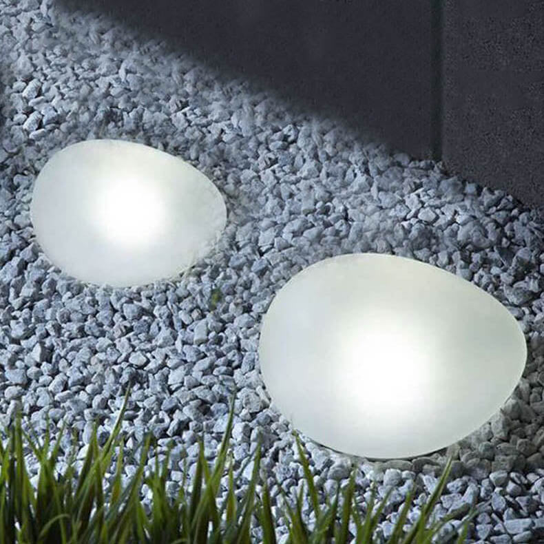Decorative Solar Garden Pebble Light LED Pathway & Patio Light
