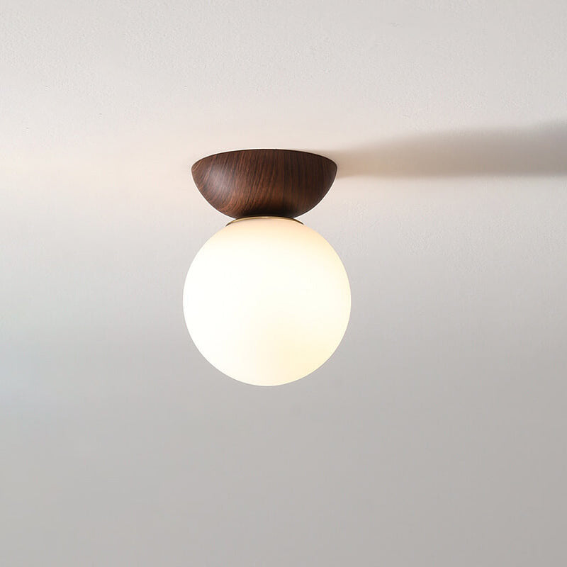 Japanese Style Ceiling Light Modern LED Pendant Light with 3 Color Modes