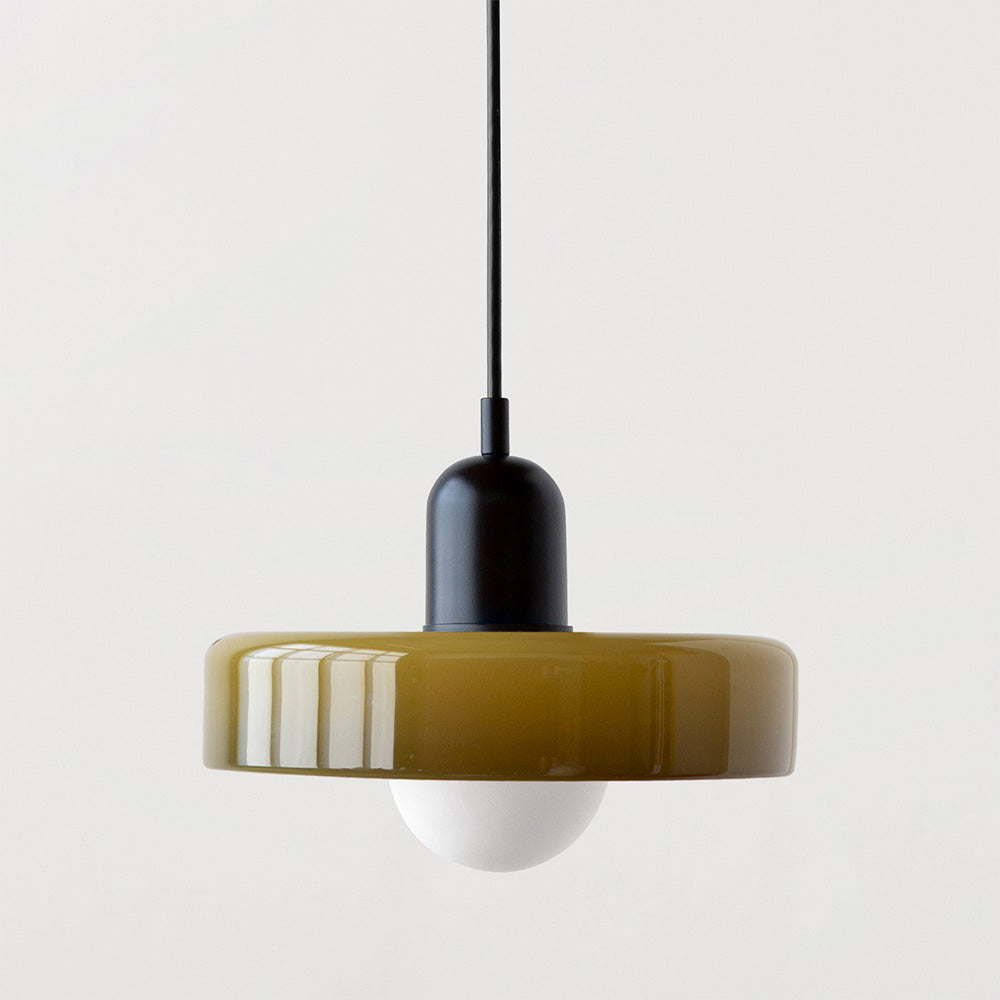 VitraLumo Gekleurde Glaslamp in Bauhaus Stijl