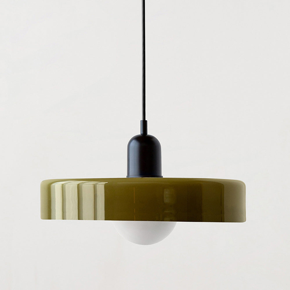 VitraLumo Gekleurde Glaslamp in Bauhaus Stijl