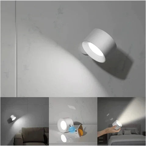 Draadloze LED-wandlamp om op te plakken, flexibele wandlamp voor binnen- en buitengebruik