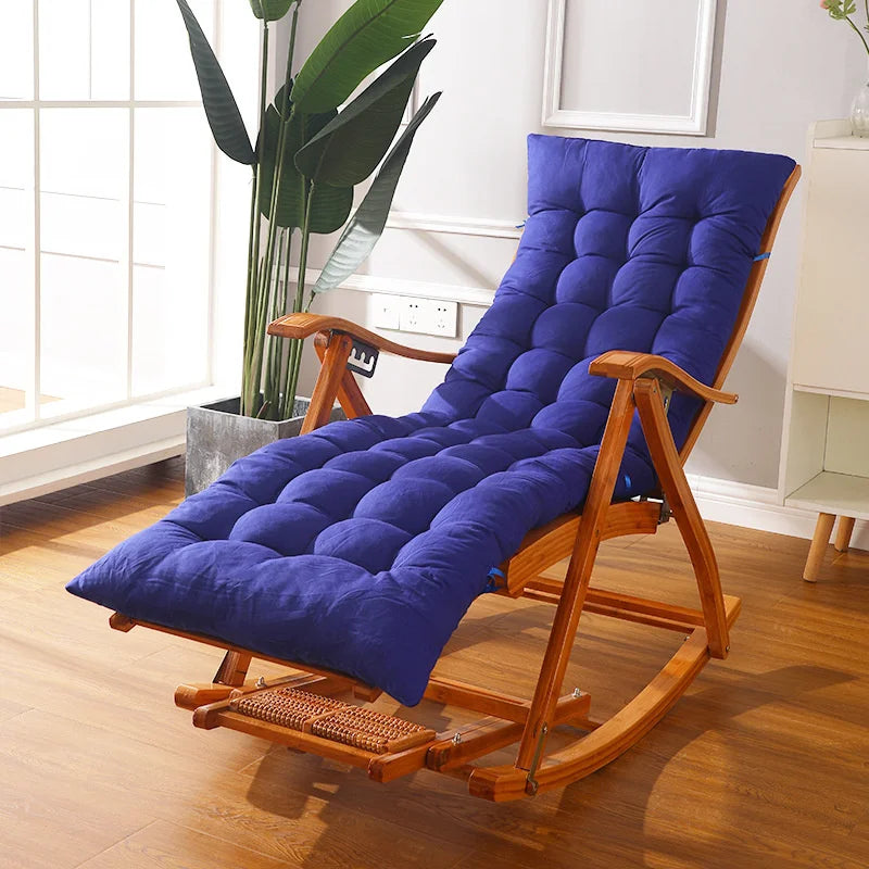Flex padded rocking chair cushion