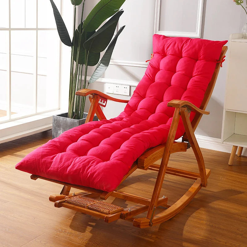 Flex padded rocking chair cushion
