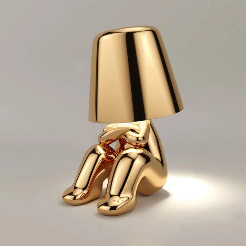 Modern Rechargeable LED Table Lamp Stylish Ambient Lighting