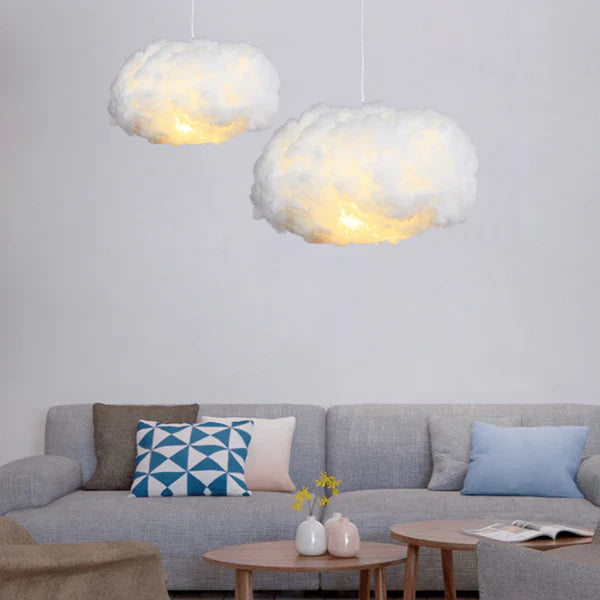 NebelWolk Luxe Plafondlamp van Katoen