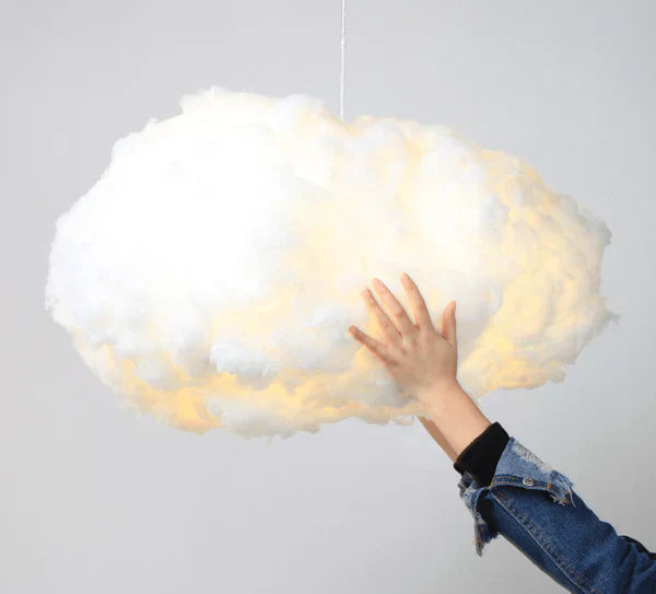 NebelWolk Luxe Plafondlamp van Katoen