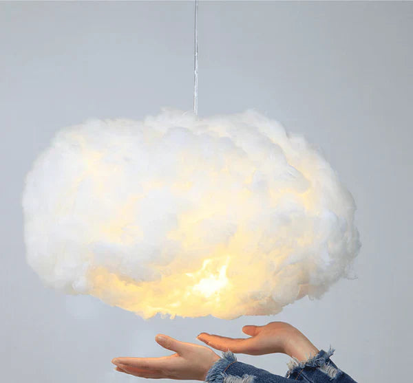 NebelWolk Luxe Plafondlamp van Katoen