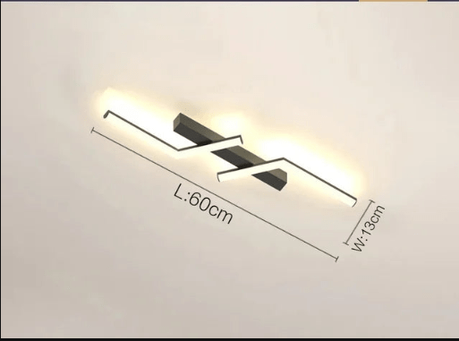 Modern Flush-Mount LED Flat Ceiling Light in Slim Minimalist Design
