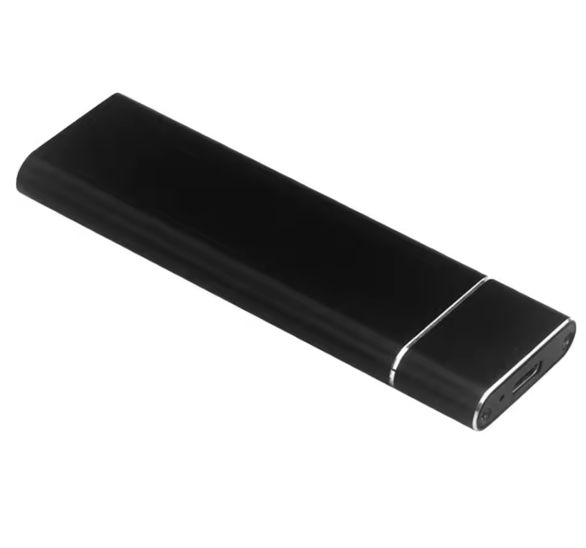 Slanke externe SSD-behuizing met hoge overdrachtssnelheid