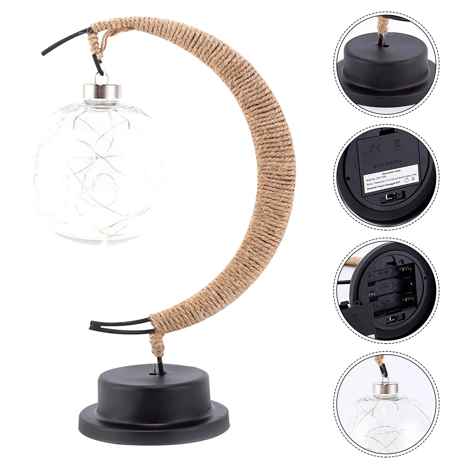 Enchanted Moon Table Lamp for Living Room