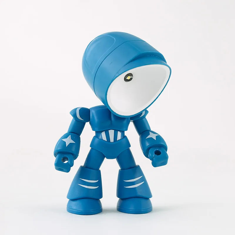 GlowTrooper desk lamp in robot style