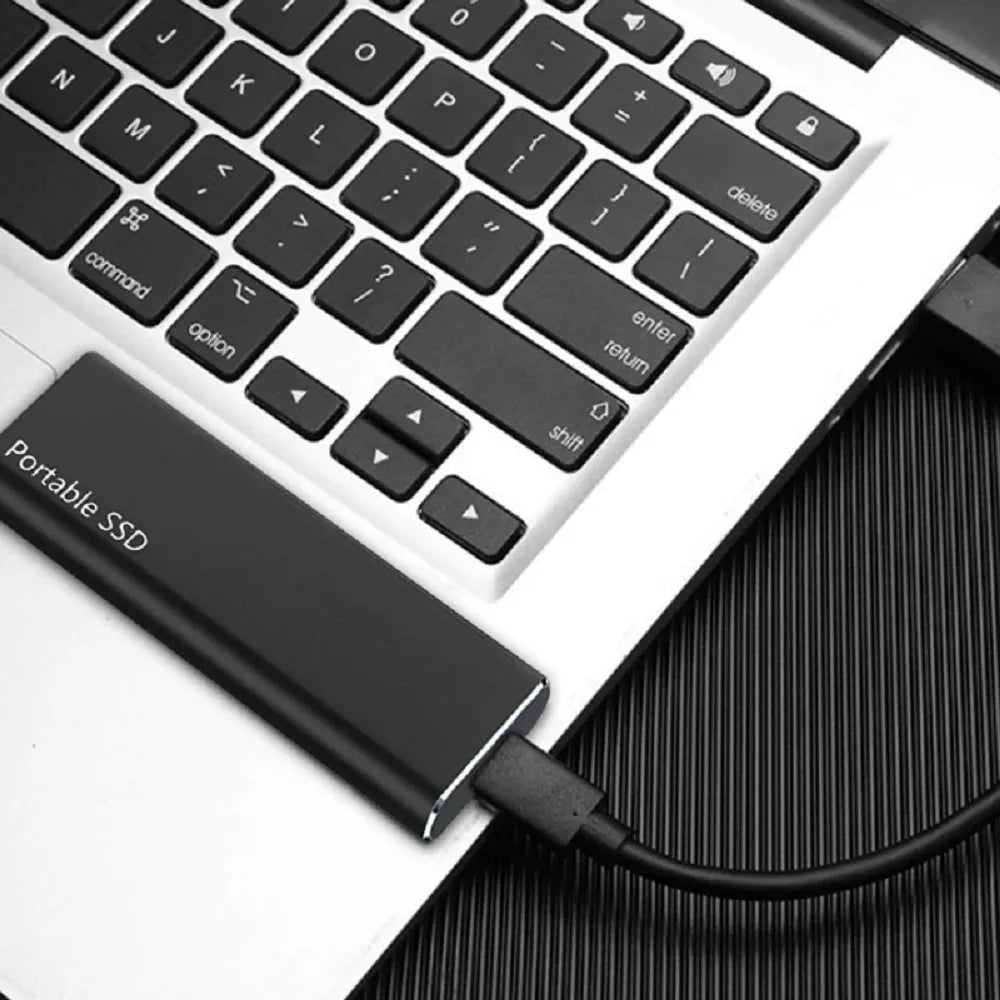 Portable 4 TB External Hard Drive in a Slim Design