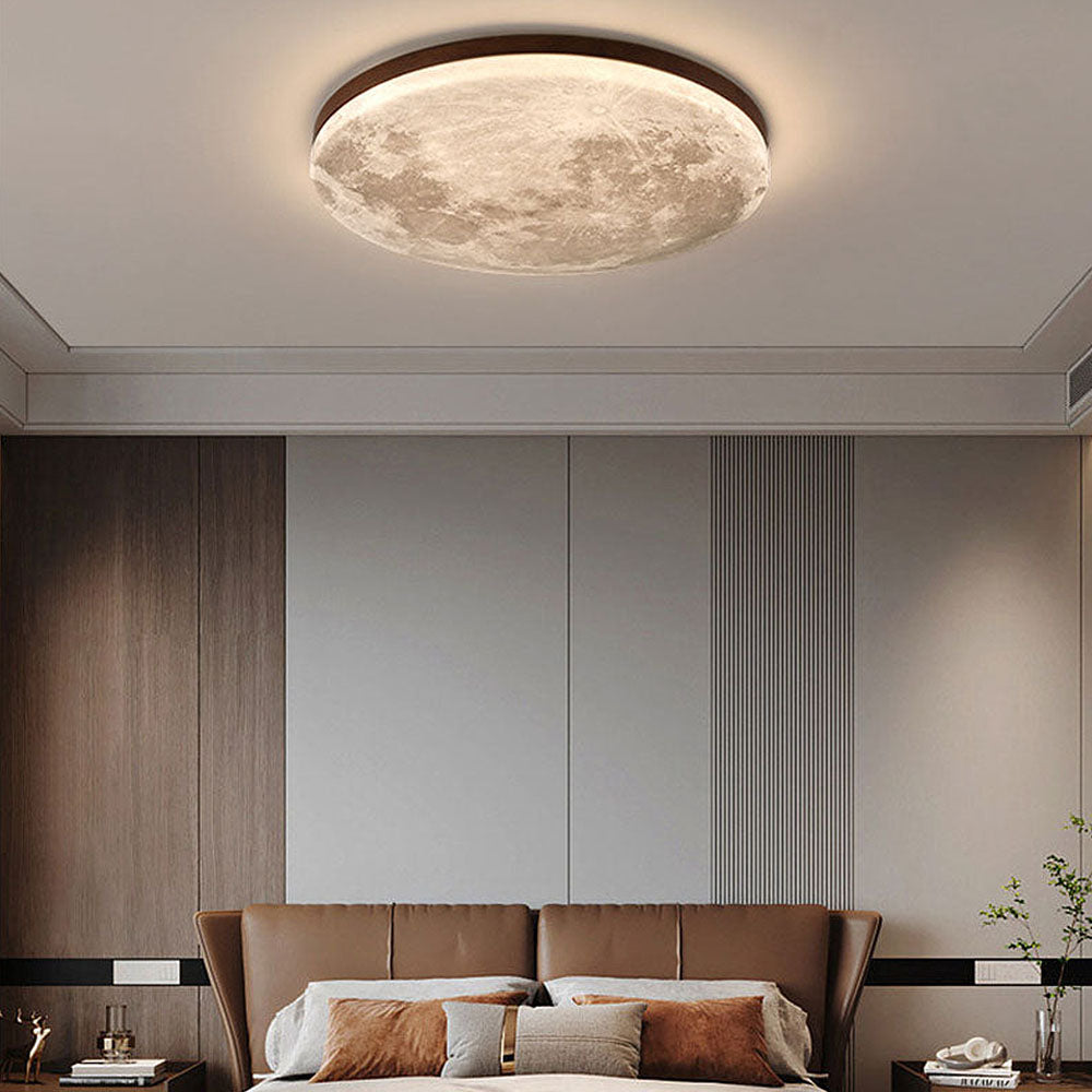 Modern Moonlight Ceiling Light LED Flush Mount