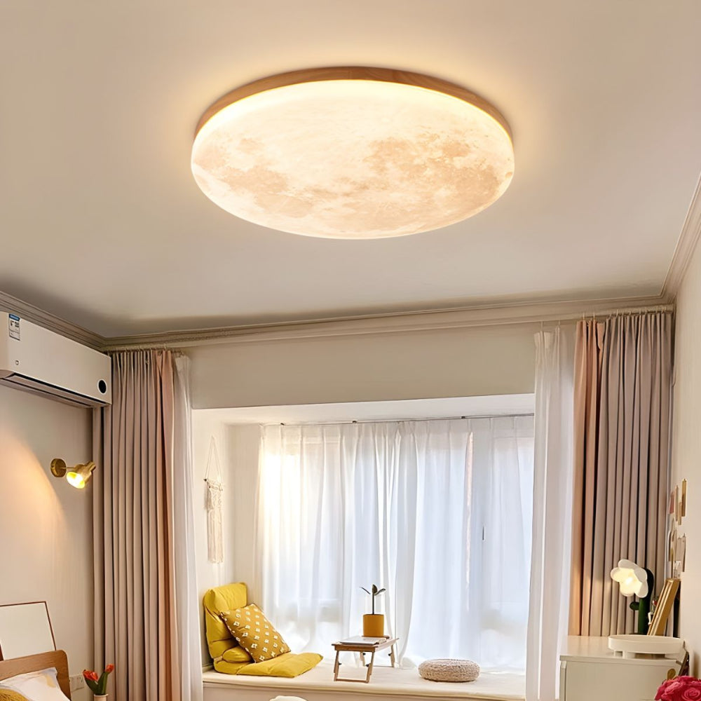 Modern Moonlight Ceiling Light LED Flush Mount