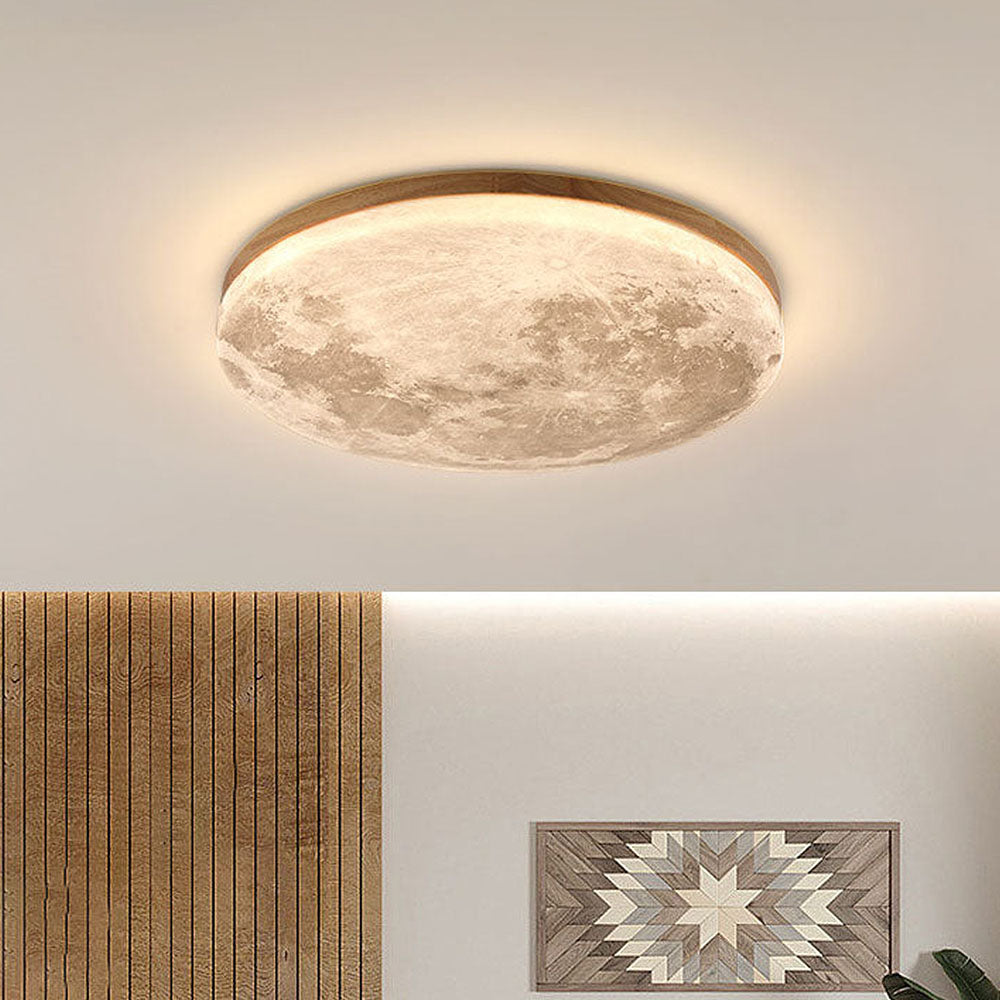 Modern Moonlight Ceiling Light LED Flush Mount