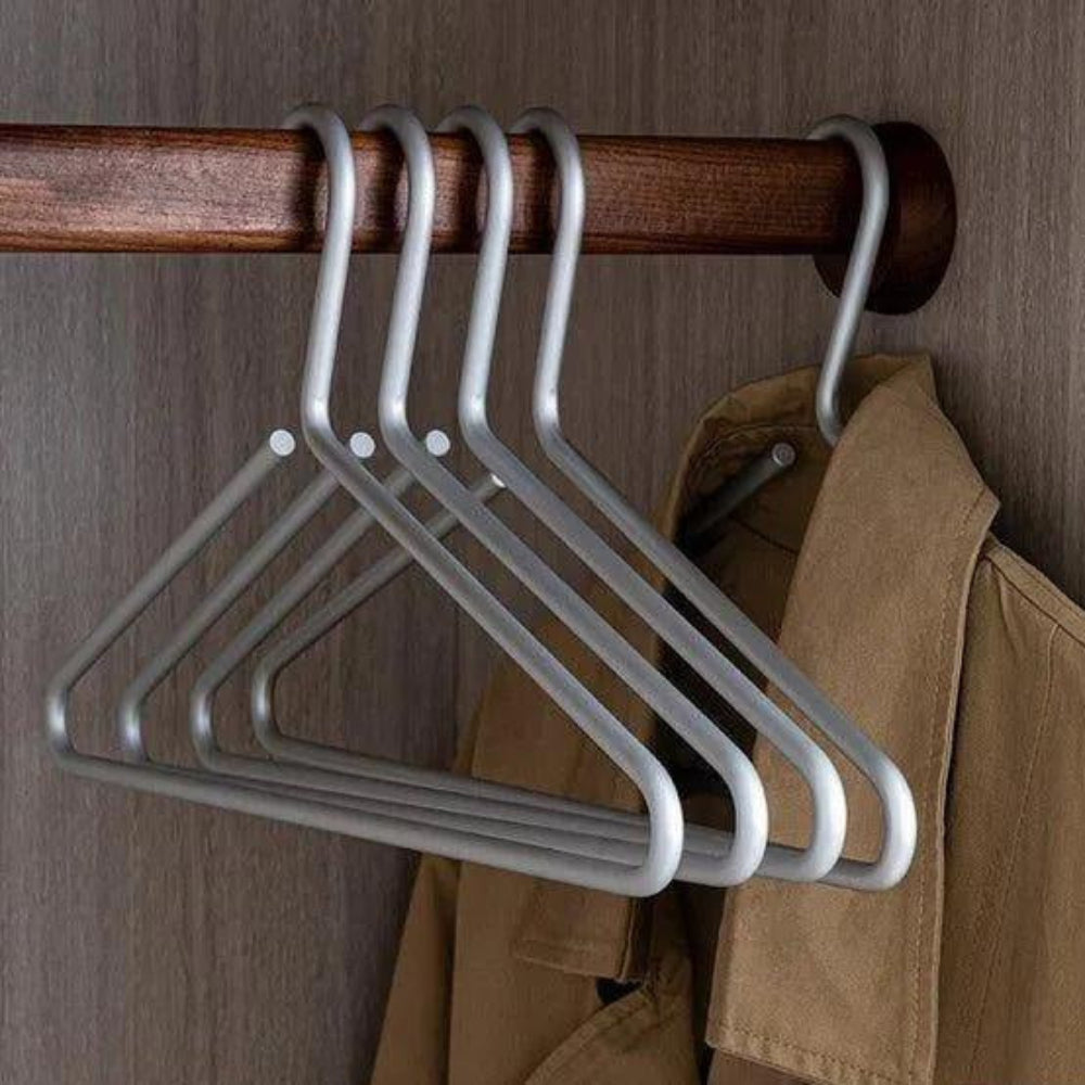 5-Piece Non-Slip Clothes Hanger Set Elegant Closet Organizer