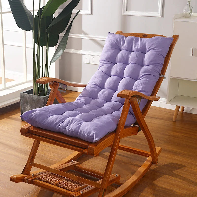 Flex padded rocking chair cushion