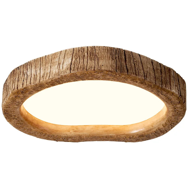 Cozylumin ceiling lamp with wood look for the bedroom