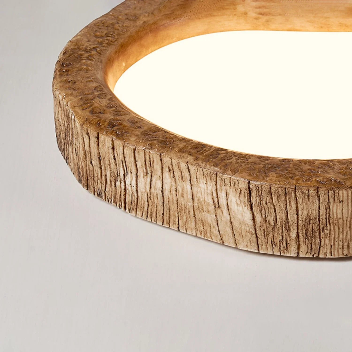 Cozylumin ceiling lamp with wood look for the bedroom