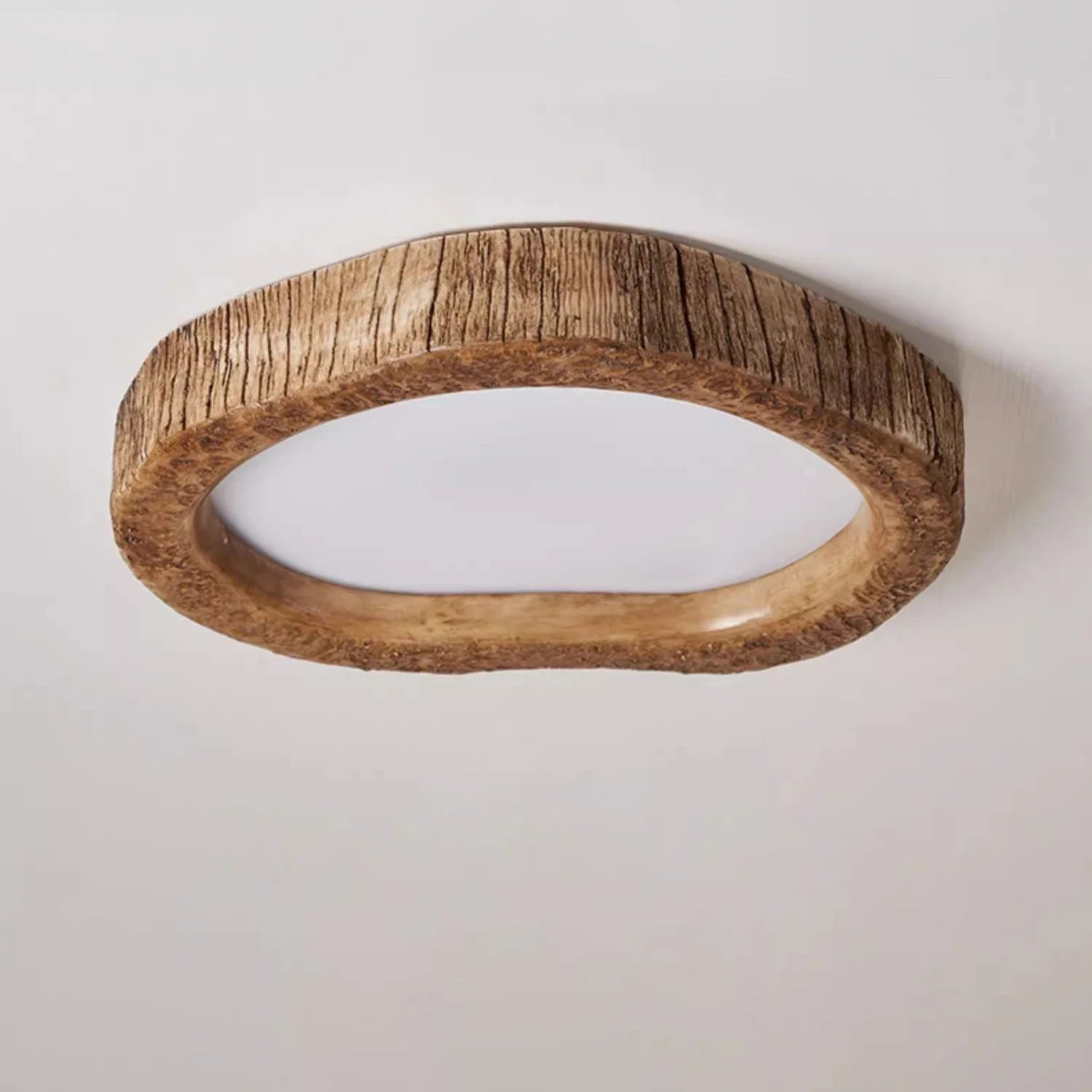 Cozylumin ceiling lamp with wood look for the bedroom