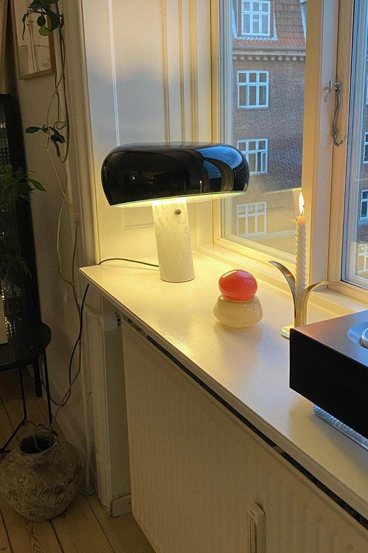 Marble Table Lamp Elegant Bedside & Desk Lighting for Living Room