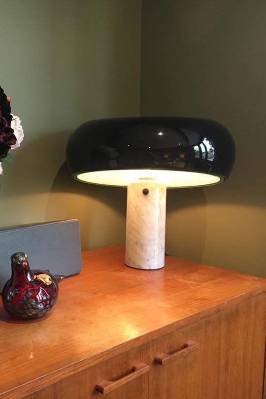 Marble Table Lamp Elegant Bedside & Desk Lighting for Living Room