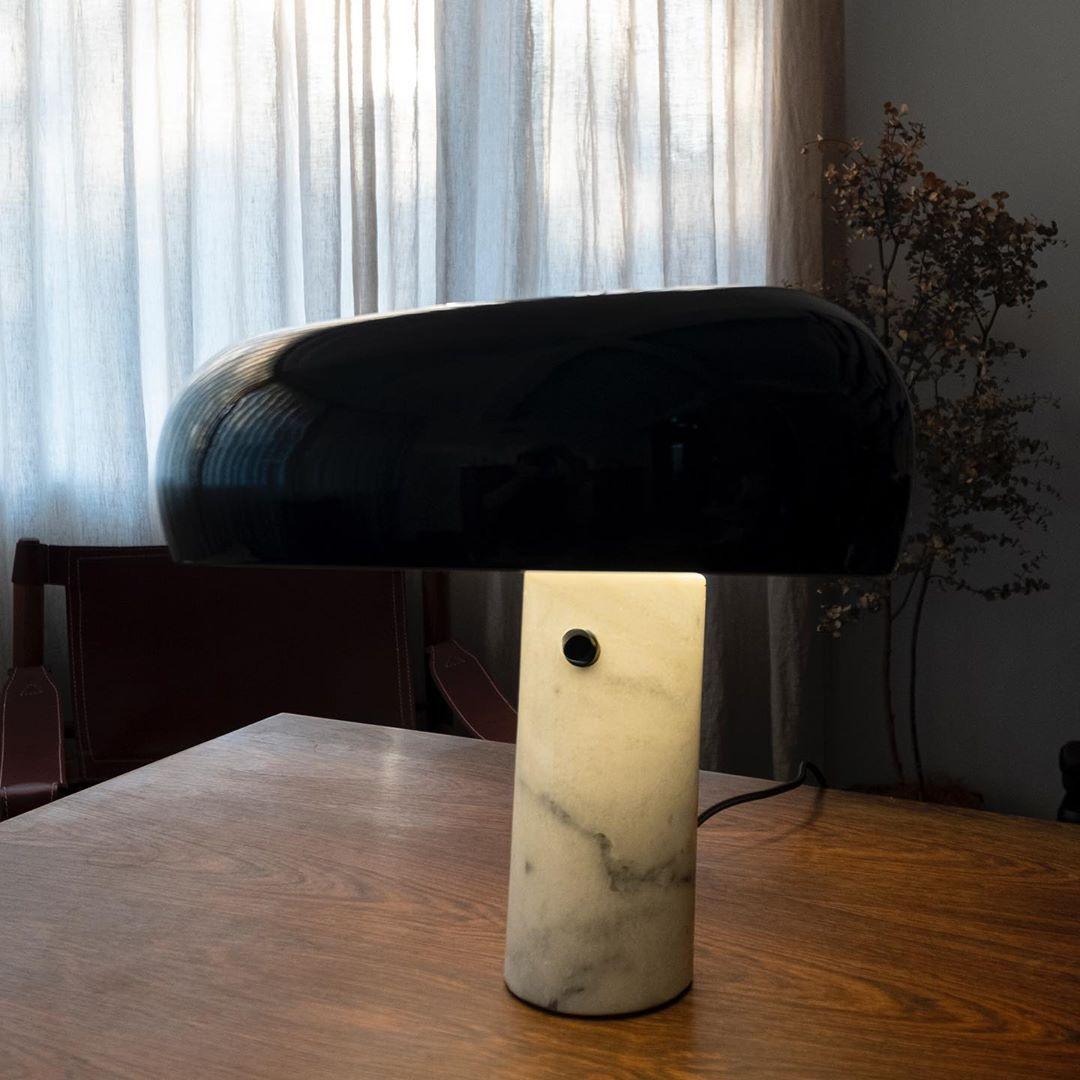 Marble Table Lamp Elegant Bedside & Desk Lighting for Living Room