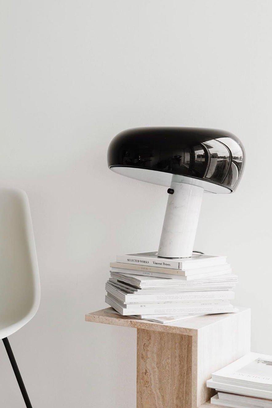 Marble Table Lamp Elegant Bedside & Desk Lighting for Living Room