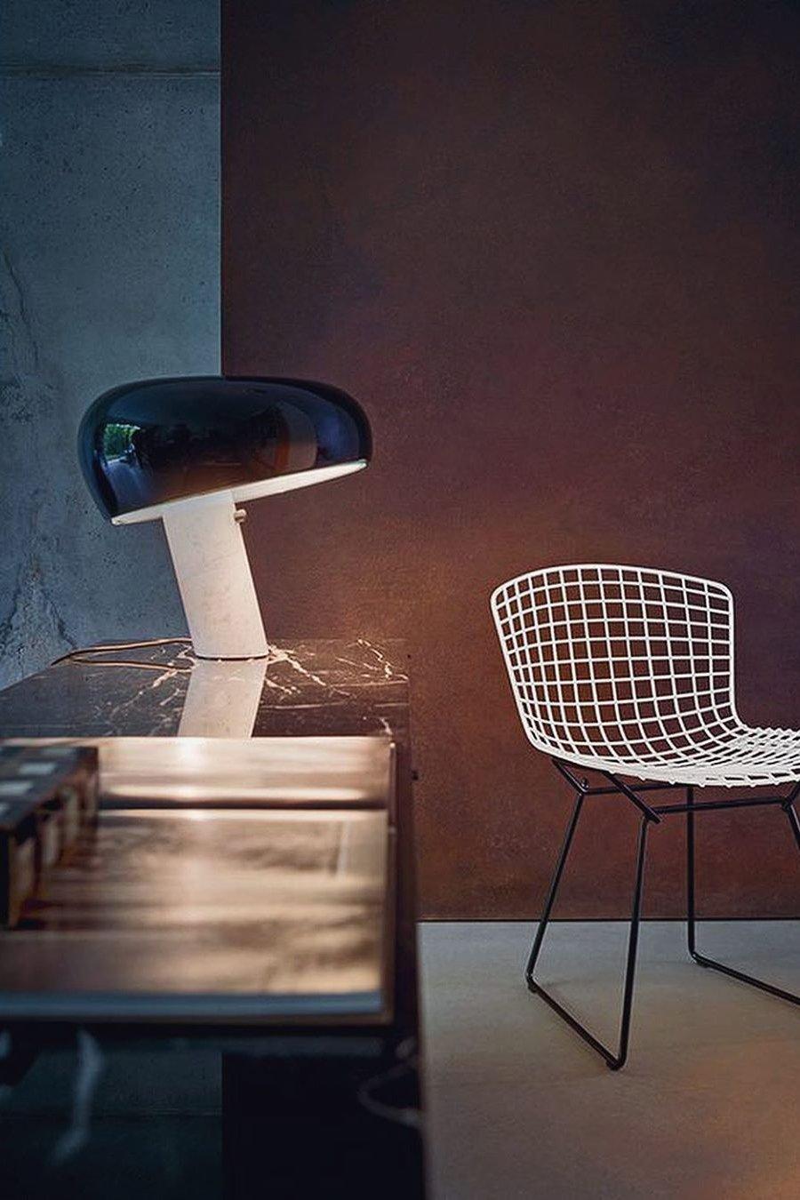 Marble Table Lamp Elegant Bedside & Desk Lighting for Living Room