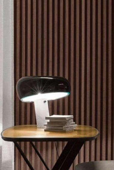 Marble Table Lamp Elegant Bedside & Desk Lighting for Living Room