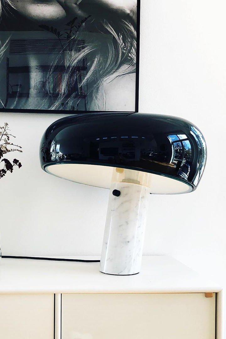 Marble Table Lamp Elegant Bedside & Desk Lighting for Living Room