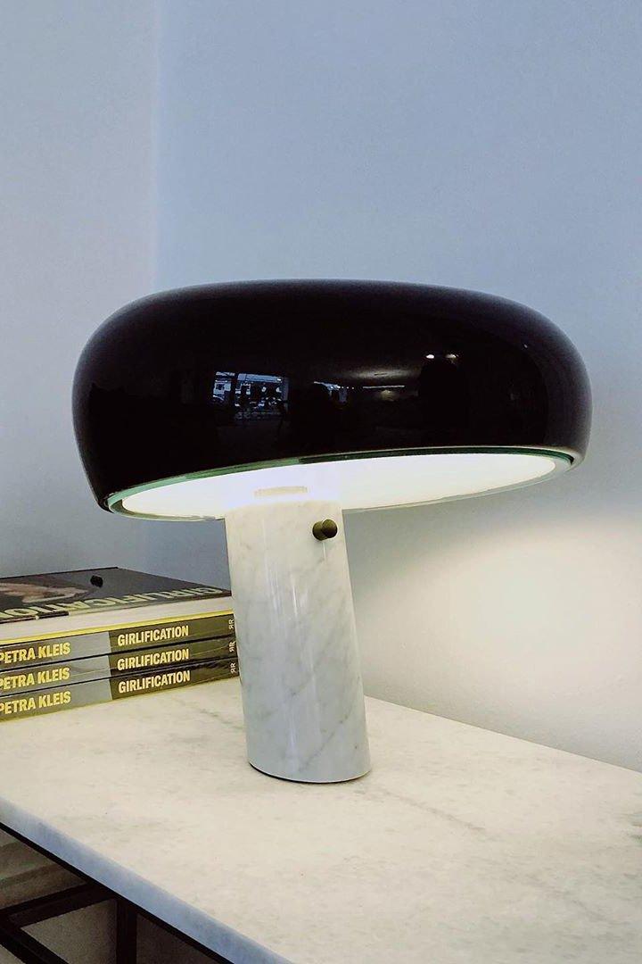 Marble Table Lamp Elegant Bedside & Desk Lighting for Living Room