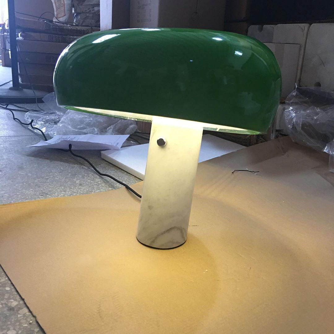 Marble Table Lamp Elegant Bedside & Desk Lighting for Living Room