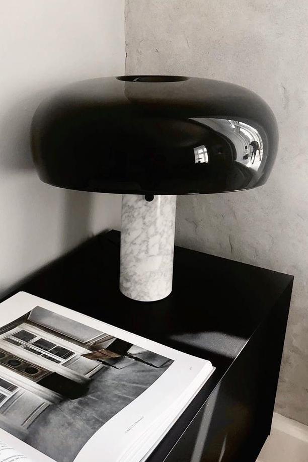 Marble Table Lamp Elegant Bedside & Desk Lighting for Living Room