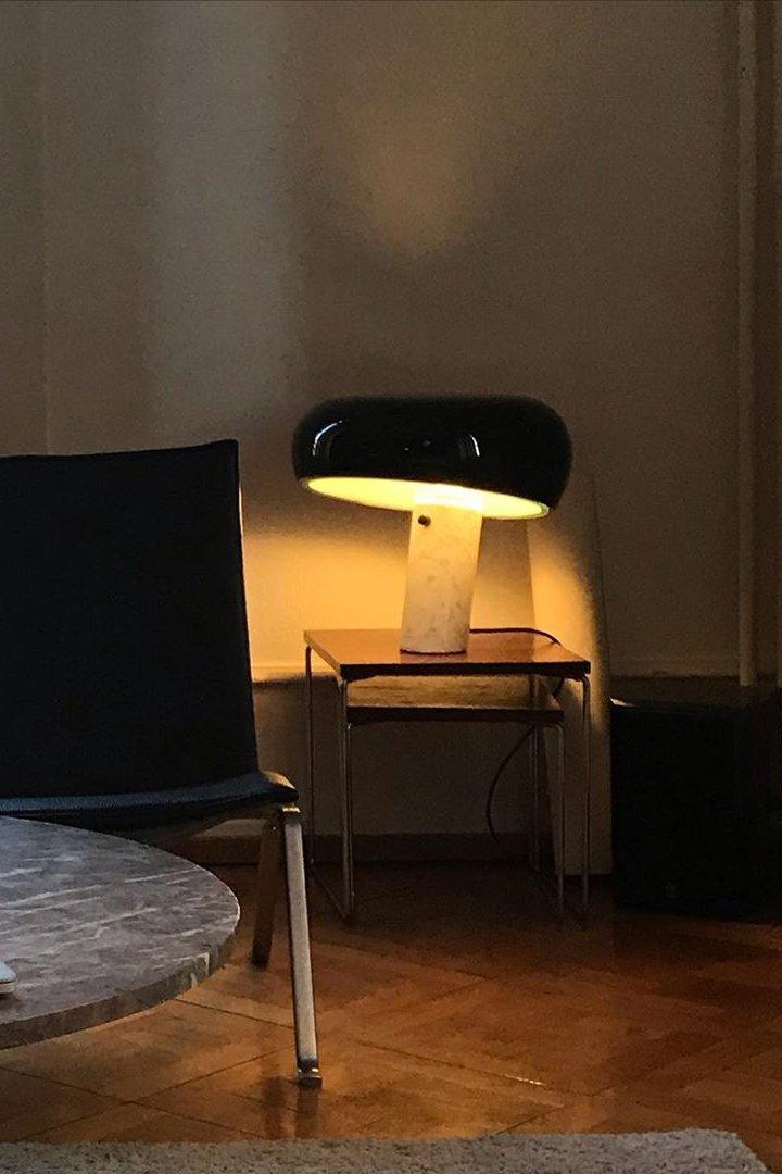 Marble Table Lamp Elegant Bedside & Desk Lighting for Living Room