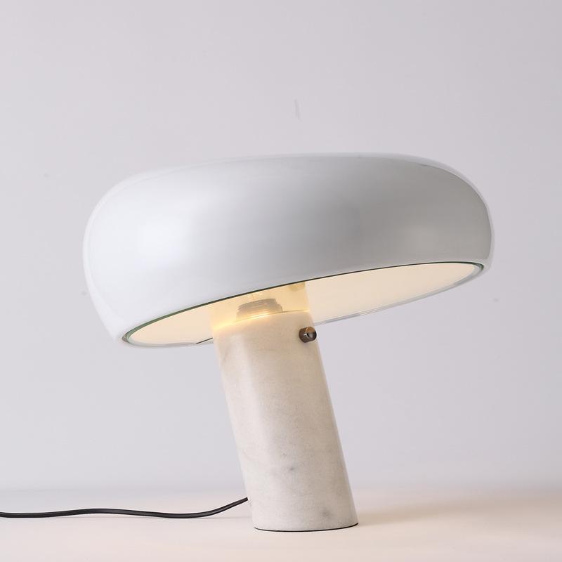 Marble Table Lamp Elegant Bedside & Desk Lighting for Living Room