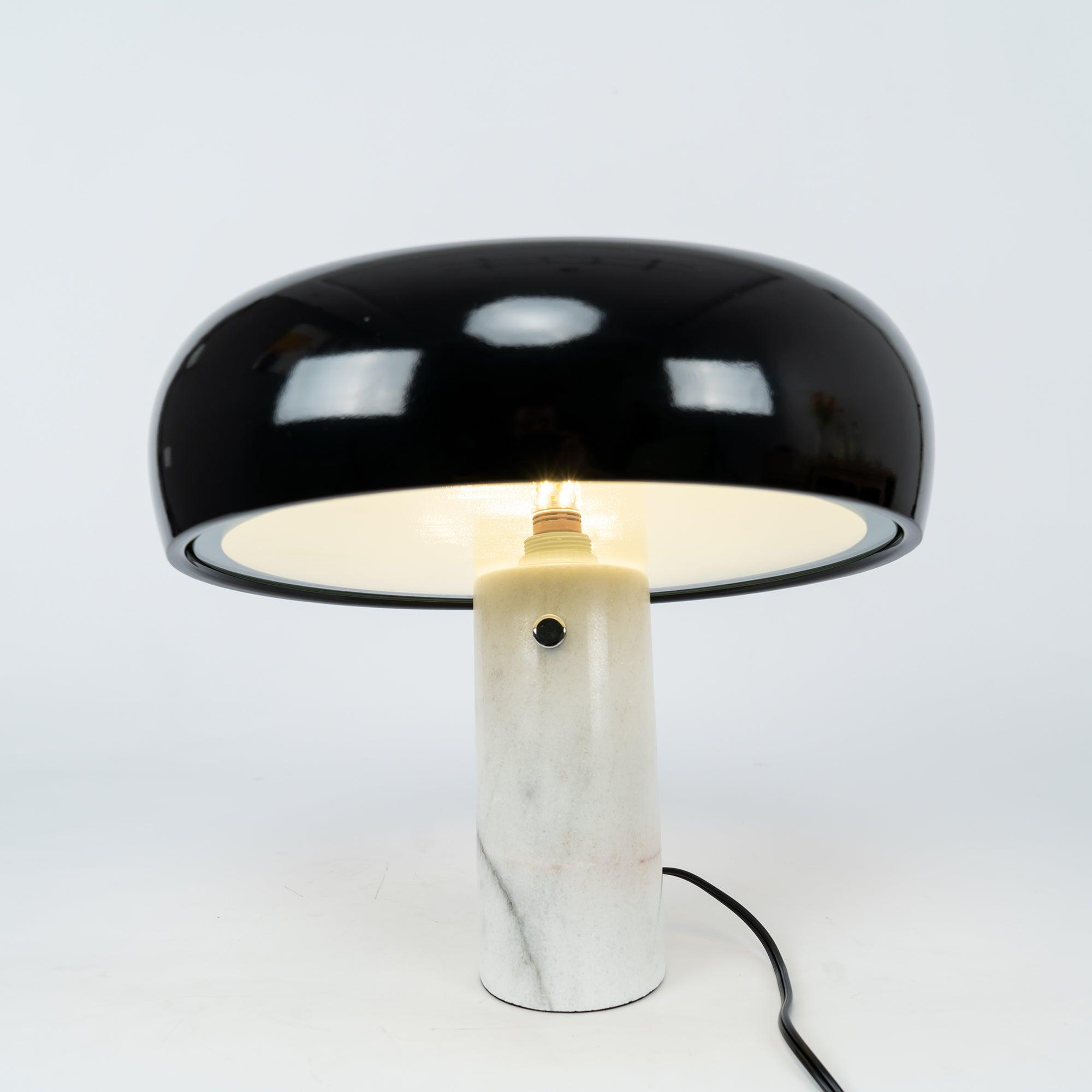 Marble Table Lamp Elegant Bedside & Desk Lighting for Living Room
