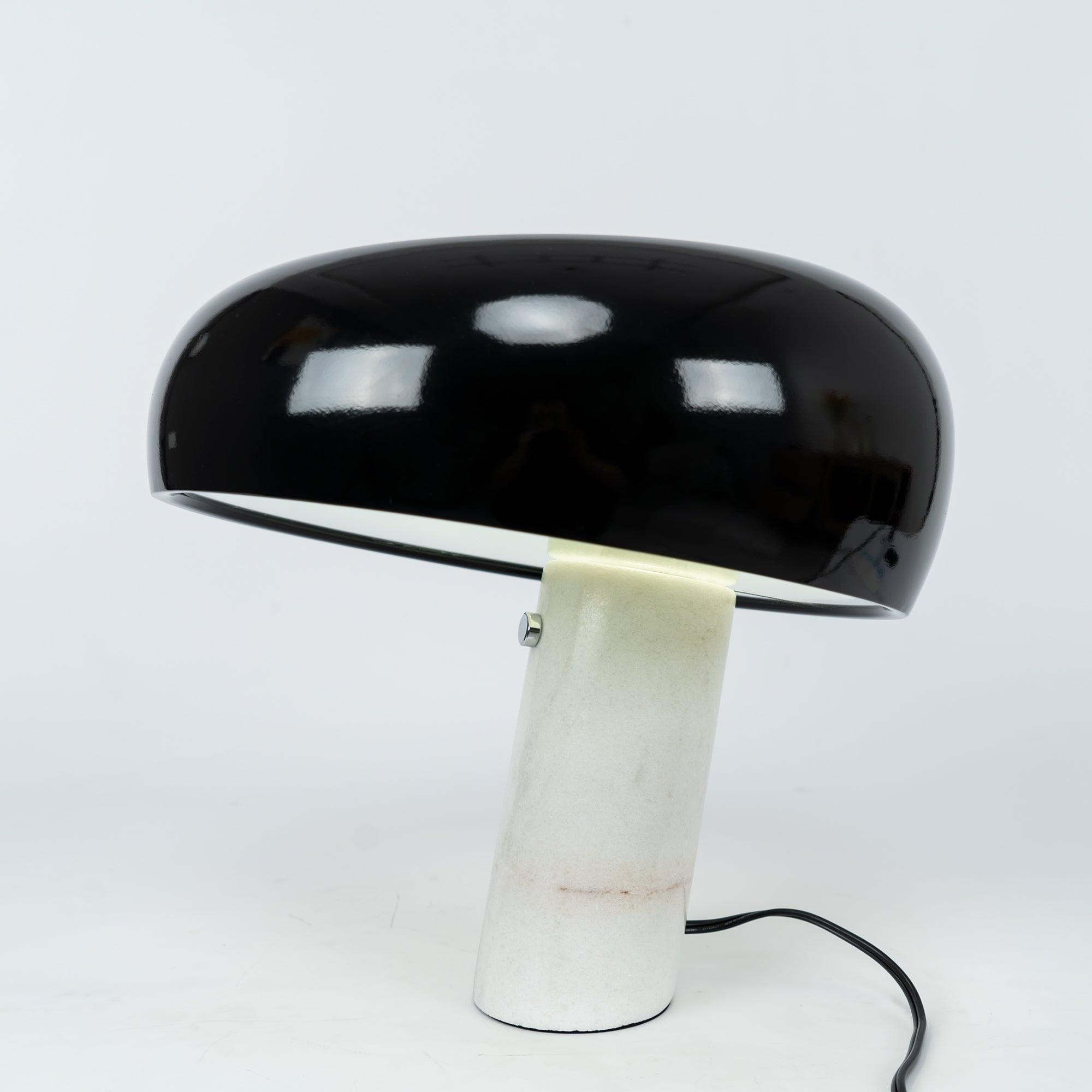 Marble Table Lamp Elegant Bedside & Desk Lighting for Living Room