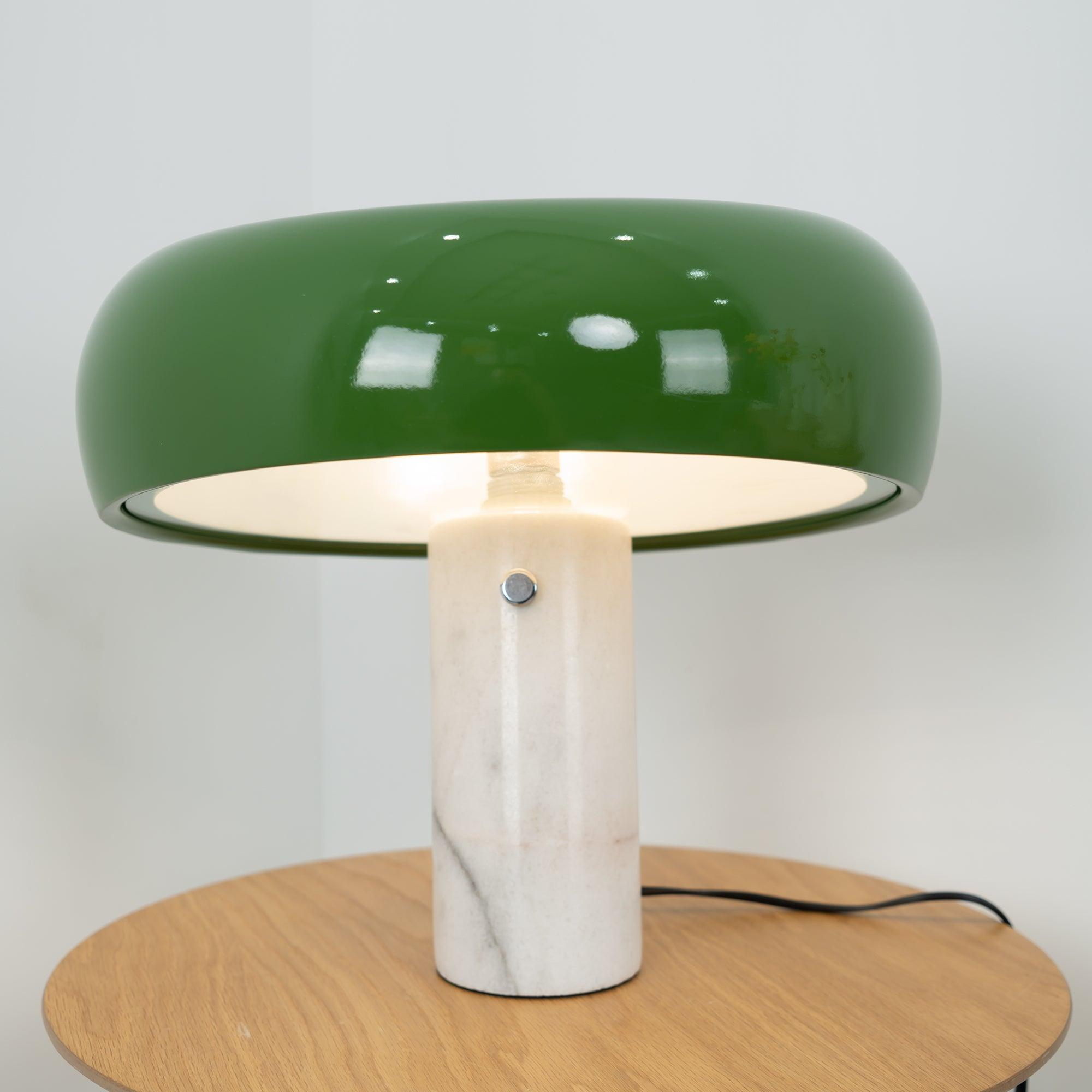 Marble Table Lamp Elegant Bedside & Desk Lighting for Living Room