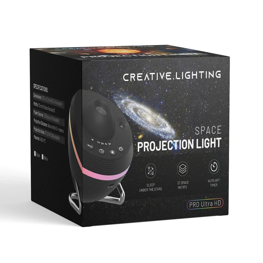 Star Projector Night Light Home Planetarium with 4K Cosmic Display
