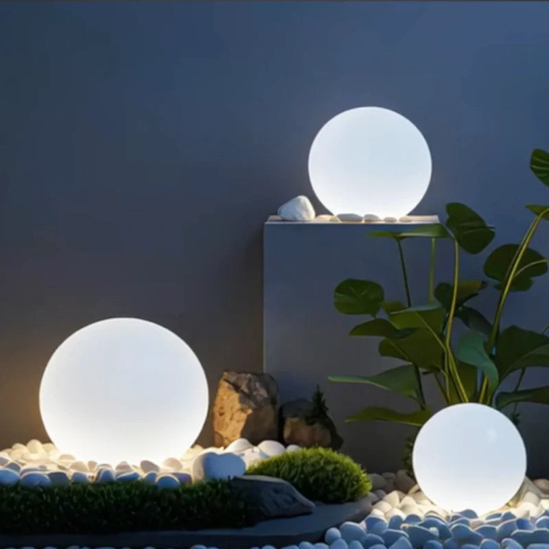 Color-Changing Spherical Garden Light Solar Mood Light