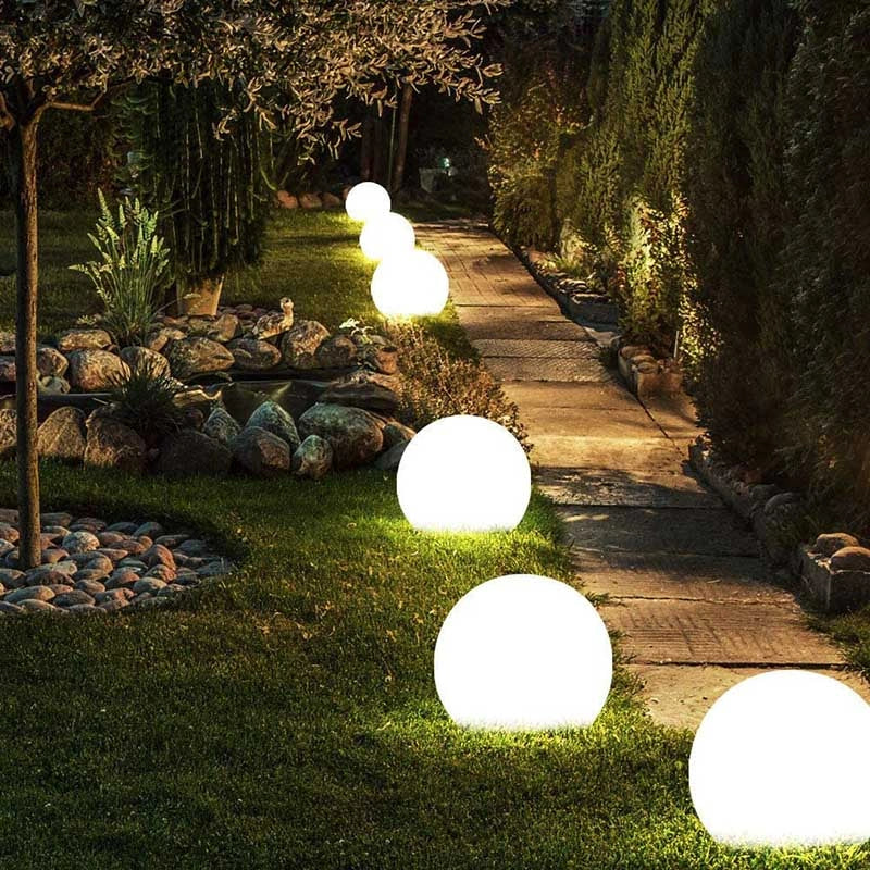 Color-Changing Spherical Garden Light Solar Mood Light