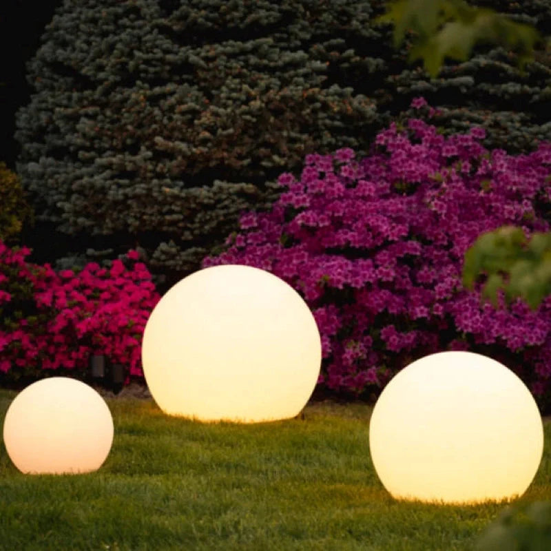 Color-Changing Spherical Garden Light Solar Mood Light