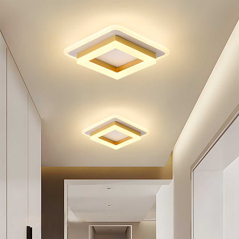 Slim Square Modern LED Ceiling Light
